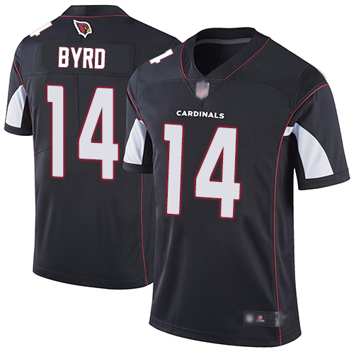 Arizona Cardinals Limited Black Men Damiere Byrd Alternate Jersey NFL Football #14 Vapor Untouchable->arizona cardinals->NFL Jersey